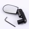 Mirror Rear View Mirror Black Abs Material New Black Rotate Flexible Cycling Rearview Handlebar Mirror view 2