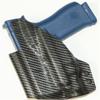 Optic Ready, REVKEL Custom Kydex Molded IWB/AIWB Holster Compatible with Springfield Hellcat Pro w/Streamlight TLR7 SUB. Left Hand Draw. Black, Hand Crafted in Texas, USA. view 4