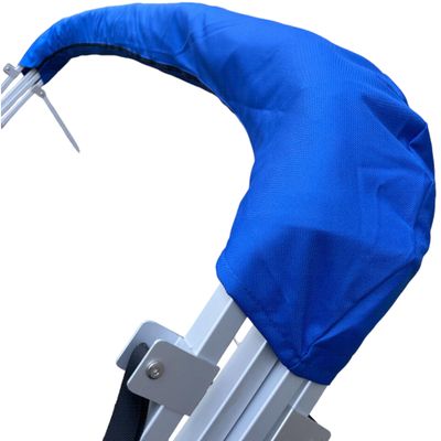 Oversize Replacement Bimini Top Canvas Storage Boot, Fits up to 103" / 8.5' Wide, Fits Very Large Tubing and Robust Bulky Biminis (Blue)
