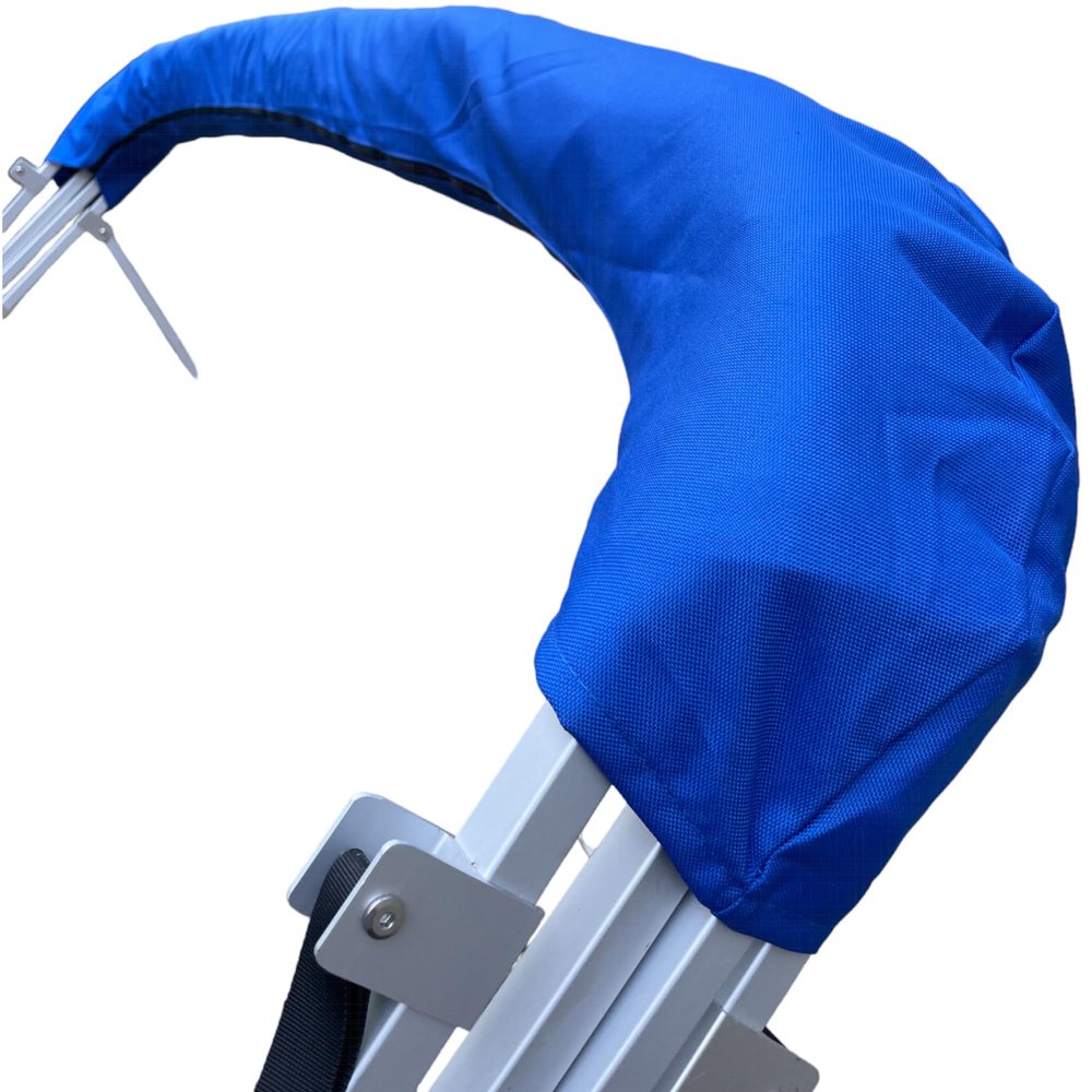 Oversize Replacement Bimini Top Canvas Storage Boot, Fits up to 103" / 8.5' Wide, Fits Very Large Tubing and Robust Bulky Biminis (Blue)