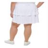 Calvin Klein Performance Womens Plus Tennis Fitness Skort White 2X view 2