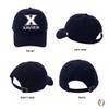 Desert Cactus Xavier University Baseball Hat XU Musketeers Brimmed Embroidered Cap Adjustable Cloth Strap Adult (Style B) Blue view 3
