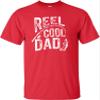 5X-Large Red Mens Reel Cool Dad Funny Fishing Idea T-Shirt view 2