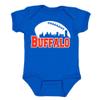 City Skyline Kid's Bodysuit for Buffalo Fans (Royal, 12M) view 1