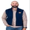 Vantage Apparel Diamond Quilted Vest, Auburn Tigers, M view 1