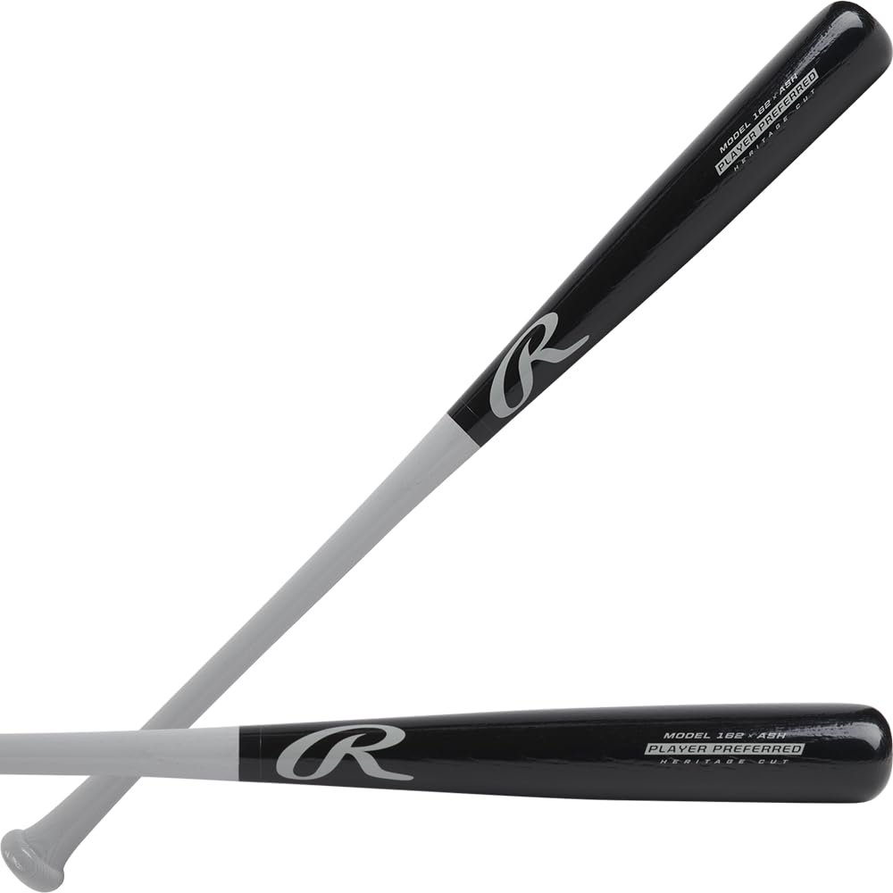 Rawlings | PLAYER PREFERRED Wood Baseball Bat | Youth - 162Y Profile | Ash - 27"