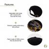 Desert Cactus University of Wisconsin Milwaukee Baseball Hat UWM Panthers Brimmed Embroidered Cap Adjustable Cloth Strap Adult (Style A) Black view 4