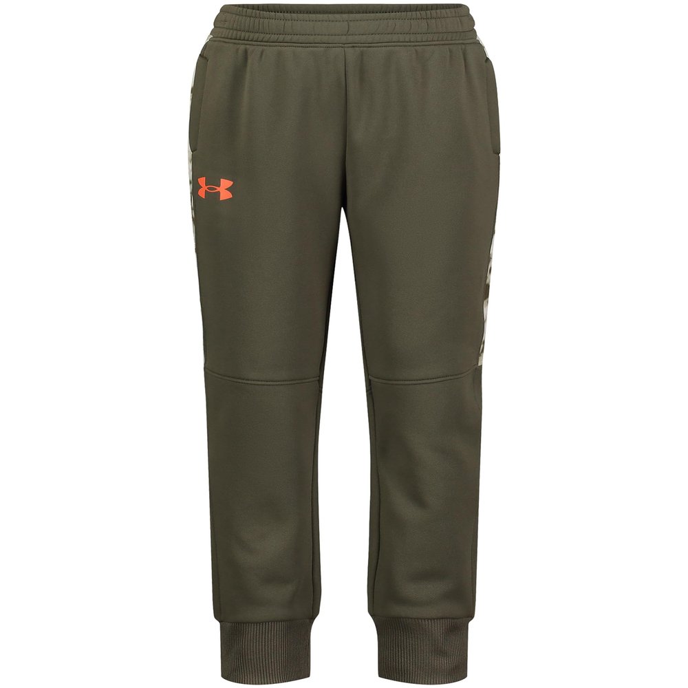 Under Armour Boys' Pull-On Jogger Sweatpants, Soft & Comfortable, Relaxed Fit, Marine Marble, 2T