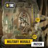 M-Tac Morale Patch Valkyrie - PVC Tactical Military Patch with Hook Fastener Backing - Patches for Vest, Backpacks, Hats (Coyote) view 2