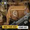 M-Tac Morale Patch Valkyrie - PVC Tactical Military Patch with Hook Fastener Backing - Patches for Vest, Backpacks, Hats (Coyote) view 4