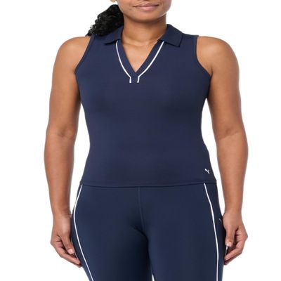 Puma Golf Girls' Polo DEEP Navy