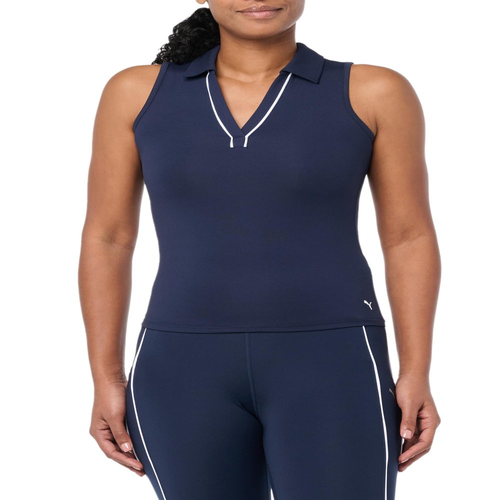 Puma Golf Girls' Polo DEEP Navy