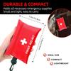 Small First Aid Kit -98 Piece First Aid Kit, Small Travel First Aid Kit Treat and Protect Most Injuries,Mini First Aid Kit Ready for Emergency at Home, Outdoors, Car, Camping, Workplace, Hiking. view 2