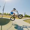 cubsala Freestyle BMX Bike, 20 Inch Yaphet Bicycle for Teen Beginner Adult Riders, Bike with 360 Rotating Handlebar and 4 pegs, Gold view 4