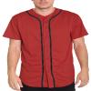 WEIV GEAR Mens Baseball Jersey Button Down Shirts Active Team Sports Uniforms view 1