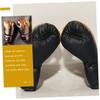 Boxing Gloves 2 Pairs Kickboxing Glove Kids for 3-8 Years Fighting Bag Men Eva Black Flame view 2