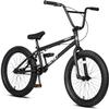 cubsala Freestyle BMX Bike, 20 Inch Yaphet Bicycle for Teen Beginner and Adult Riders, Bike with Hi-Ten Steel Frame, Black view 1