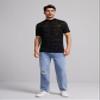 KARFE T-Shirts for Men Men Geo Print Sheer Mesh Top Edmer (Size : Small) view 3