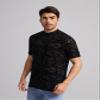 KARFE T-Shirts for Men Men Geo Print Sheer Mesh Top Edmer (Size : Small) view 4