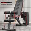 RIEJIN Adjustable Weight Bench Foldable for Home Gym, Extended Head and Neck Protection, 3 Sec Fast Folding Workout Bench for Decline/Incline/Bench Press view 2