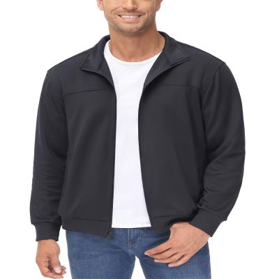 MAGCOMSEN Men's Golf Jacket Lightweight Jacket Zip Up Jacket Warm Up Active Coach Jacket With Pockets Outerwear