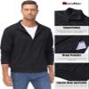 MAGCOMSEN Men's Golf Jacket Lightweight Jacket Zip Up Jacket Warm Up Active Coach Jacket With Pockets Outerwear view 4
