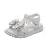 Wide Toddler Girl Sandals Girls Sandals Kids Open Toe Ankle Strap Dress Shoes Wedding Party for (White, 10 Toddler) view 1
