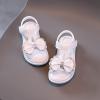 Wide Toddler Girl Sandals Girls Sandals Kids Open Toe Ankle Strap Dress Shoes Wedding Party for (White, 10 Toddler) view 4