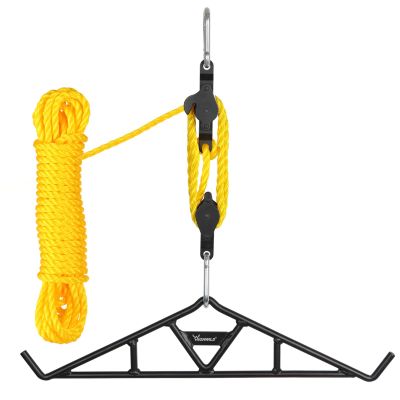 Highwild Game Hanging Gambrel & Hoist Kit with Pulleys & Rope - 1600 lbs