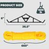Highwild Game Hanging Gambrel & Hoist Kit with Pulleys & Rope - 1600 lbs view 2