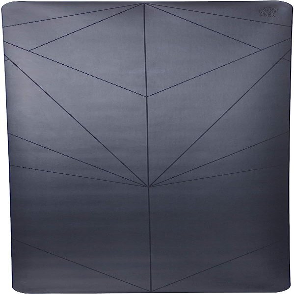 TVLA Yoga Align[MAT] V3 | Alignment-Based Engraved Markers | Non-Slip and Sweat Absorbing Workout Mat | Extra Long to Provide Breathing Space 28 in x 72 in