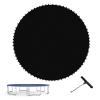 8 10 12 13 14FT Trampoline Jump Mat, Garden Trampoline Replacement Mat Using 5.5 6.5inch Springs, Waterproof Trampoline Jumping Pad (13FT/80 Buckles)