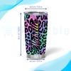 Hyturtle Personalized Gifts For Leopard Lover - Birthday Christmas - Leopard Print Custom Name Stainless Steel Tumbler 20oz With Straw Lid - Cheetah Lover Gifts For Her Women Girl Daughter Friend view 4