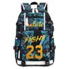 FANwenfeng Basketball Player 23 Multifunction Backpack Travel Daypacks Fans Laptop Bag For Men Women (Style 14) view 1