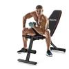 Goplus Adjustable Weight Bench, Heavy Duty Exercise Bench Press for Full Body Strength Training, Sit-up & Weight Lifting, Multipurpose Decline Flat Incline Workout Bench for Home Gym, Black view 1