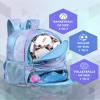 Soccer Ball Bag Backpack for Women with Ball & Shoes Compartment 32L Capacity Lightweight Breathable Girls Basketball Bag Backpack Fit Volleyball Football Sports Travel School Gym Starry Purple view 4