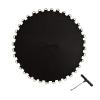 JIUYEKEW 10FT Round Replacement Trampoline Mat, Waterproof Trampoline Jumping Pad Using 5.5inch Springs, Trampoline Floor Mat with 54/56/60/64 Buckles (10FT/64 Buckles) view 1