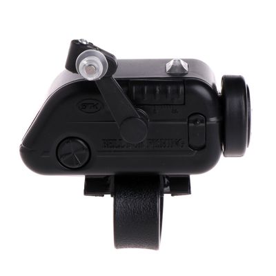 IOOOFU High Sensitive Fish Bite Alarm Adjustable Volume Fishing Rod Signal Device Bait Black Plastic