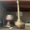RSGM 9 Inch Pure Brass Hanuman sota,Hanuman Gada Gold Color for Puja view 2