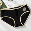 Girls Underwear for 12 Pack Teen Cotton Briefs (L, Black) view 2