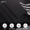 GRAPMKTG 3 Pack Soccer Baseball Softball Socks for Kids Knee High Football Socks for Youth Boys Girls Multi Sports Socks Black X-Small view 3
