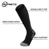 GRAPMKTG 3 Pack Soccer Baseball Softball Socks for Kids Knee High Football Socks for Youth Boys Girls Multi Sports Socks Black X-Small view 4