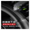 FUERU Car Steering Wheel Cover Set Universal Car Steering Wheel Cover Genuine Leather Touch Comfortable Fashion Car Interior (Color : 1#) view 4