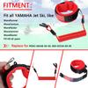 Boat Kill Switch Lanyard Jet Ski Wrist Strap Fit for Yamaha Jet Ski,Outboard Motor Engine Shut Off Tether Emergency Safety Stop Key Cord Lanyard OE:EW2-68348-00-00(Red) view 2
