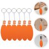PACKOVE Floating Keychain Surfboard Pendant Water Sports Key Rings Buoyant Durable Lightweight for Boating Kayaking Fishing and Swimming view 2
