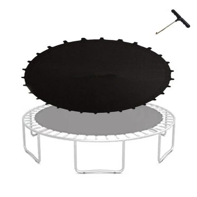 6ft 8ft Trampoline Jumping Mat Replacement, Round Trampoline Safety Pad Universal Replacement Spring Mats, Using 4.7inch 5.5inch Springs (8FT/48 Buckles)