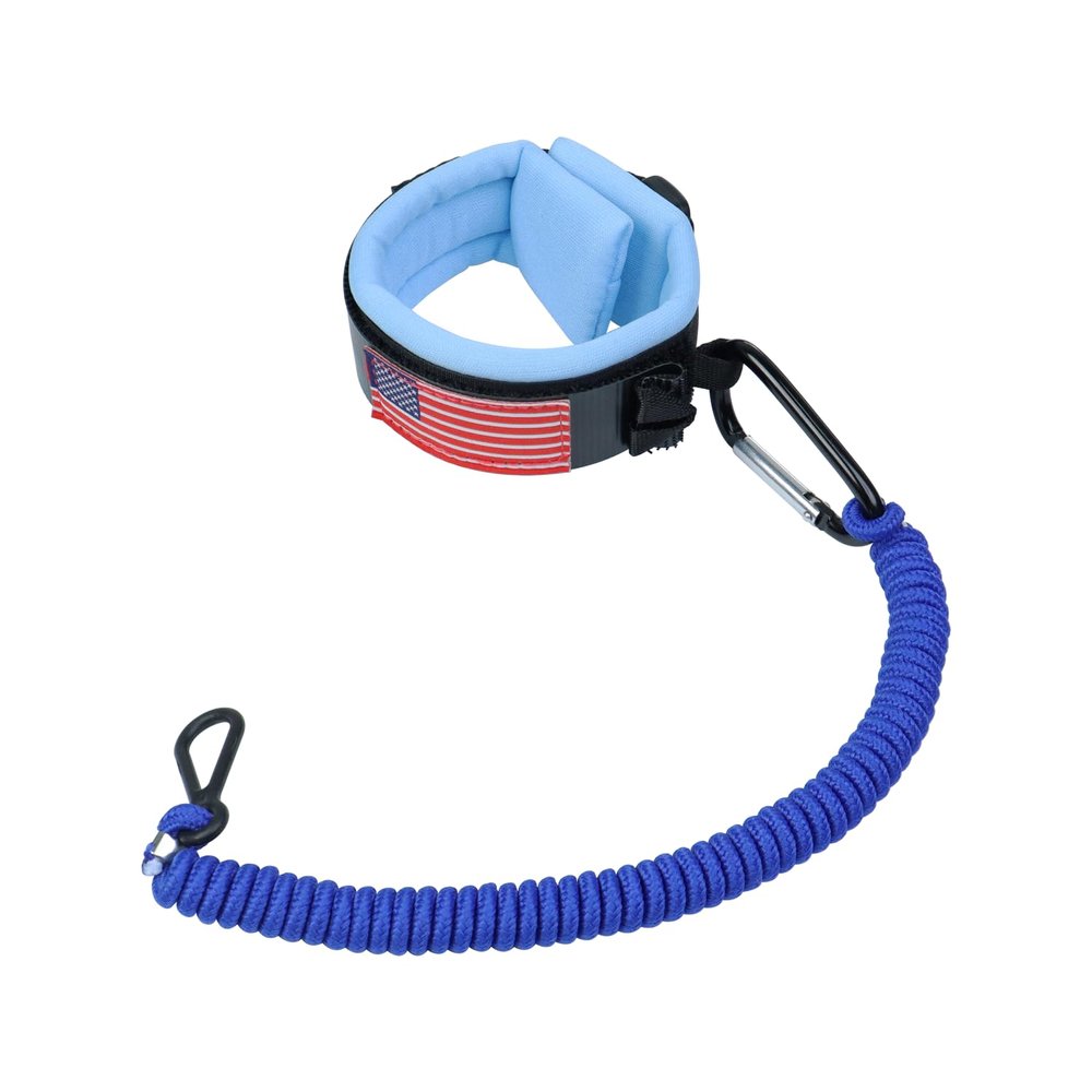 Boat Kill Switch Lanyards Wrist Strap Jet Ski Key Cord Lanyard Fit for Mercruiser Marine Outboard Engine Tether Replace(Blue)