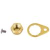 Fishing Reel Handle Locking Plate, Fishing Reel Screws Nut DIY Accessory for Fishing Reels (Light Gold Right Hand) view 4