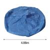 Outdoor Trampoline Shade, Trampoline Awning Summer Sun Canopy Accessories for No Frame Trampoline Cover Trampoline Canopy, 16 Feet Fits 12 Rods view 3