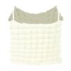 YiZYiF Girls Tank Tops Cute Waffle Solid Colors Soft Undershirts Sleeveless Summer Camisole White 2-3 Years view 3